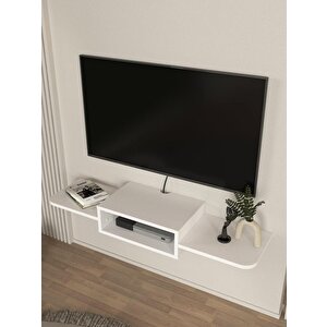 Toby Tv Sehpası Beyaz 115 Cm