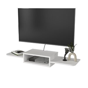Dekorister Toby Tv Sehpası Beyaz 115 Cm