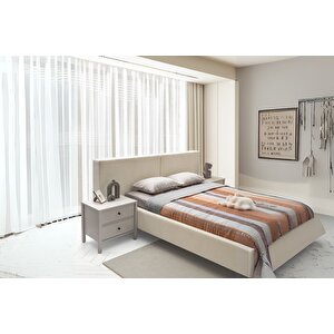 Folt Beige 6 Kapılı Yatak Odası Takımı