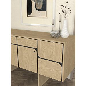 Dekorister Lava Konsol Rota - Antrasit 150cm