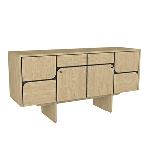 Dekorister Lava Konsol Rota - Antrasit 150cm