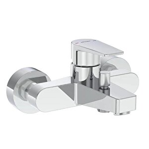 Flow Square Banyo Bataryası + Flow Square Lavabo Bataryası + Doppo Prime Lux Tepe Duş Sistemi