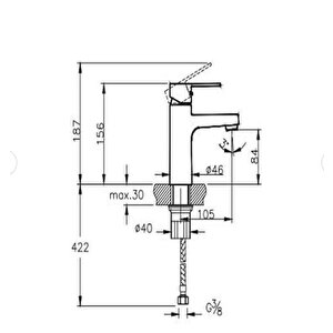 Artema Nora S Banyo Bataryası + Lavabo Bataryası + Eviye Bataryası + Doppo Prime Lux Tepe Duş Sistemi