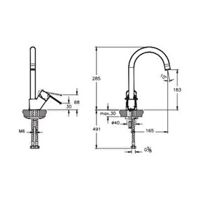 Artema Nora S Banyo Bataryası + Lavabo Bataryası + Eviye Bataryası + Doppo Prime Lux Tepe Duş Sistemi