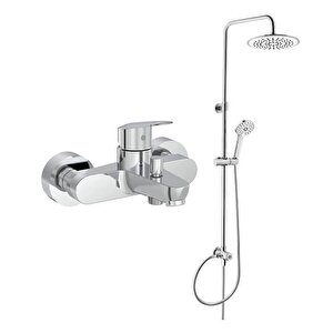 Flow Round Banyo Bataryası + Artema 3c Duş Seti A45786