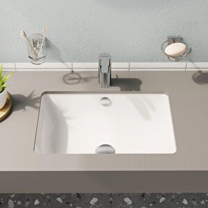 Vitra S20 Tezgah Altı Lavabo 48cm Beyaz 7475b003-0618