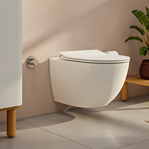 Vitra Sento Rim-ex Asma Klozet Slim Kapak, Vitra Gömme Rezervuar Set 768-1851