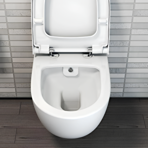 Vitra Sento Rim-ex Asma Klozet Slim Kapak, Vitra Gömme Rezervuar Set 768-1851