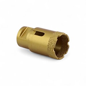 33 Mm Elmas Kaplamalı Granit Mermer Fayans Seramik Delici Matkap Uyumlu Uzun Ömürlü Güçlü Kesici Uç