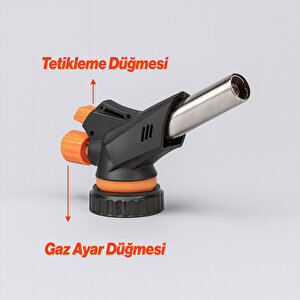 Kamp Gazı Bütan Propan Tüpü Ocak Kartuşu Pürmüz Başlık Uyumlu Tek Kullanımlık 400 Ml 227 Gr (1 Adet)