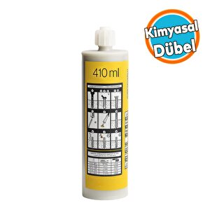 Polyester Bazlı Bileşenli Kimyasal Dübel İç Dış Mekan Ankraj Malzemesi Beton Dübel Sıvı Çivi 410 Ml