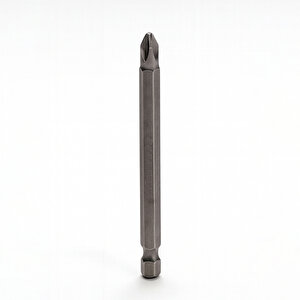 (5 Adet) Manyetik Uzun Bits Bit Ucu Yıldız Tornavida Uç Derin Vidalama İçin Ph2 100 Mm Çelik Cr-v Uç