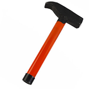 Metal Kamyoncu Çekici Saplı Eğimli Kıvrımlı Çekiç 23 Cm 500 Gr Dayanıklı Alaşımlı Çelik Tamir Aleti