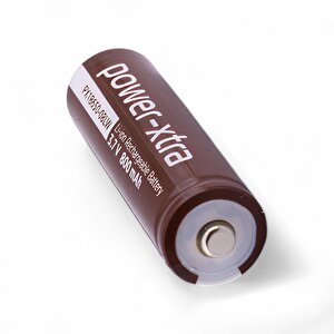 Kahverengi Şarjlı Batarya Pil 3.7v 1200mah Li-ion Uzun Ömürlü Yüksek Kapasite Şarj Edilir 18650-08lw