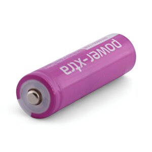 Pembe Renk Şarjlı Batarya Pil 3.7v 1200mah Li-ion Uzun Ömürlü Yüksek Kapasiteli Şarj Edilir 18650