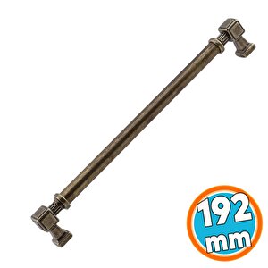 Mobilya Mutfak Çekmece Dolap Kulpu Kulbu Kulpları Antik Sarı Eskitme Metal 192 Mm 19.2 Cm