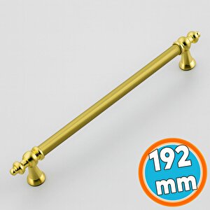 Mobilya Çekmece Mutfak Dolabı Dolap Kapak Kulplar Kulb Kulpu Metal Altın Kulp 192 Mm 19.2 Cm