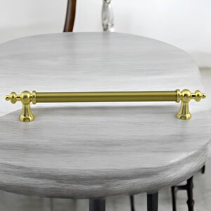 Mobilya Çekmece Mutfak Dolabı Dolap Kapak Kulplar Kulb Kulpu Metal Altın Kulp 192 Mm 19.2 Cm