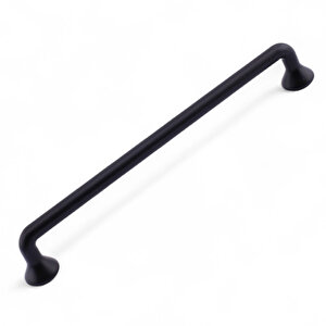 Metal Kulp ( 224 Mm 22.4 Cm ) Kulbu Kulpu Mobilya Çekmece Dolap Kulpları Mutfak Dolabı Siyah Renk