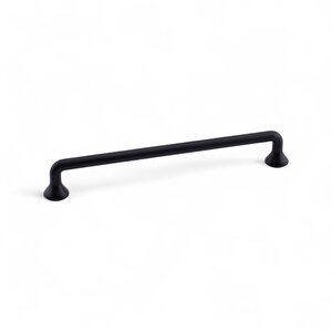 Metal Kulp ( 224 Mm 22.4 Cm ) Kulbu Kulpu Mobilya Çekmece Dolap Kulpları Mutfak Dolabı Siyah Renk