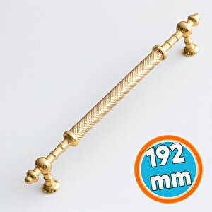 Mobilya Mutfak Çekmece Dolabı Dolap Kapak Kulpları Kulbu Altın Gold Metal Kulp 192 Mm-19.2 Cm