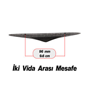 Mobilya Çekmece Mutfak Dolabı Dolap Kulpları Kulbu Kulpu Antik Gümüş Renk Metal Kulp 96 Mm - 9.6 Cm