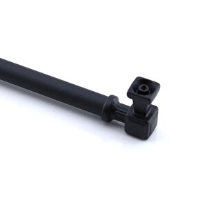 Mobilya Çekmece Mutfak Dolabı Dolap Kulpları Kulb 12.8 Cm 128 Mm Düz Si̇yah Metal Kulp