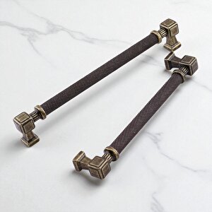 Mobilya Çekmece Mutfak Dolabı Dolap Modern Kapak Kulpları  Antik Sarı Metal Kulp 160 Mm