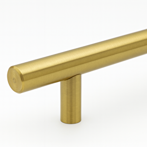Mobilya Kulp Mutfak Dolap Çekmece Dolabı Kapak Kulpları Gold Altın 224 Mm 22.4 Cm Metal (10 Adet)