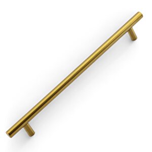 Mobilya Kulp Mutfak Dolap Çekmece Dolabı Kapak Kulpları Gold Altın 224 Mm 22.4 Cm Metal (10 Adet)