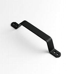 Metal El Tutamagı Çekme Kolu Kapı Tutma Kulbu 17 Cm Kulp Kapı Tutamağı Kulpu Mat Siyah Renk