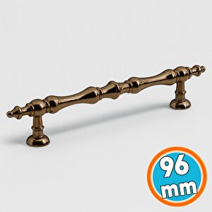 Mobilya Çekmece Mutfak Dolabı Dolap Kulpları Kulbu Kulpu Bronz Metal Kulp 96 Mm - 9.6 Cm