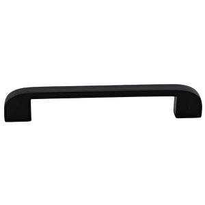 Mutfak Mobilya Çekmece Mutfak Dolap Dolabı Kulpları Kapak Kulbu 12.8 Cm Kulp 128 Mm Siyah Metal