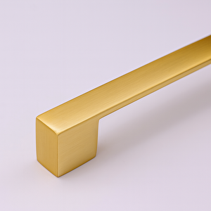 Mobilya Çekmece Mutfak Dolabı Dolap Kapak Kulpları Kulb Metal Mat Altın Gold Kulp 128 Mm