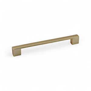 Mobilya Çekmece Mutfak Dolabı Dolap Kapak Kulpları Kulb Metal Mat Altın Gold Kulp 128 Mm