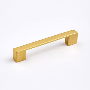 Mobilya Çekmece Mutfak Dolabı Dolap Kapak Kulpları Kulb Metal Mat Altın Gold Kulp 128 Mm