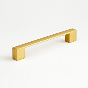 Mobilya Çekmece Mutfak Dolabı Dolap Kapak Kulpları Kulb 160 Mm Metal Mat Altın Gold Kulp