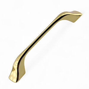 Mobilya Çekmece Mutfak Dolabı Dolap Kapak Kulpları Kulb Metal Parlak Altın Gold Kulp 128 Mm