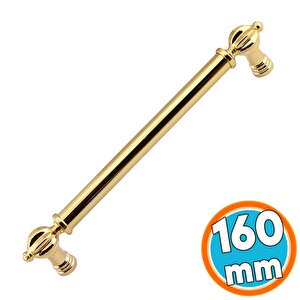 Mobilya Çekmece Mutfak Dolabı Dolap Kapak Kulpları Kulb Kulpu Metal Gold Altın Kulp 160 Mm