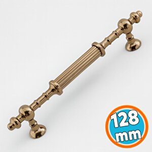 Mobilya Çekmece Mutfak Dolabı Dolap Kulpları Kulbu Kulpu Bronz Metal Kulp 128 Mm- 12.8 Cm