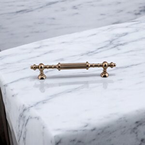 Mobilya Çekmece Mutfak Dolabı Dolap Kulpları Kulbu Kulpu Bronz Metal Kulp 128 Mm- 12.8 Cm