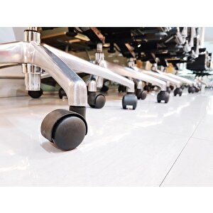5 Adet Pimli Geçmeli Ofis Koltuk Sandalye Tekeri 50 Mm