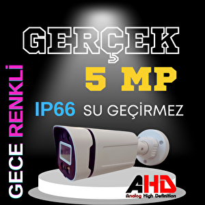 5mp 1440p Warm Led Gece Renkli 8 Kameralı 320gb Harddisk Dahil Ahd Güvenlik Kamerası Seti - St-58320t