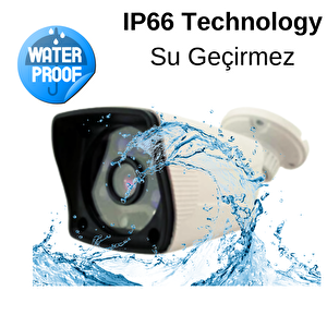 Arna 8 Diş Kamerali 2 Mp Hareket Algilama H.265+ 500 Gb Hdd Dahi̇l Ahd Güvenli̇k Seti̇- St28500m