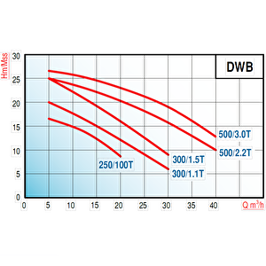 Varan Dwb 300/1.5t Tek Kademe Paslanmaz Santrifüj Pompa 2 Hp / 1.5 Kw, Trifaze 380 V (aisi 316)