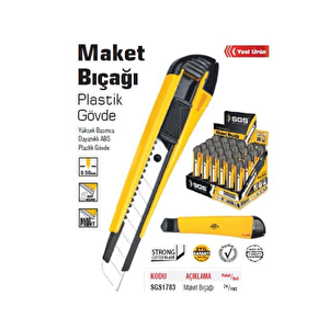 Sgs 1783 Maket Bıçağı