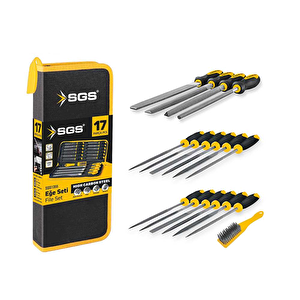 Sgs 17 Parça Eğe Seti̇ Sgs1355