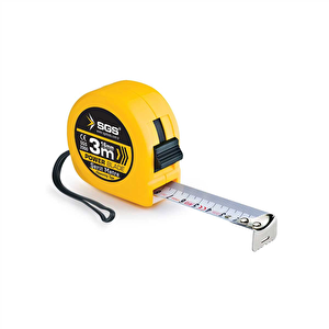 Sgs Yellow Şeri̇t Metre 3m X 16mm Sgs2000