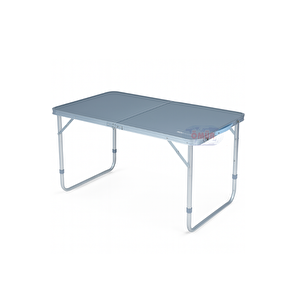 153camp0311 Rox Camping Katlanır Açık Gri Kamp Masası 120 Cm – Kademeli Ayaklı, Dayanıklı Ve Portatif