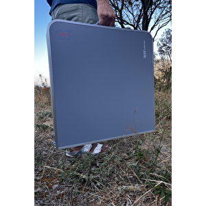 153camp0311 Rox Camping Katlanır Açık Gri Kamp Masası 120 Cm – Kademeli Ayaklı, Dayanıklı Ve Portatif